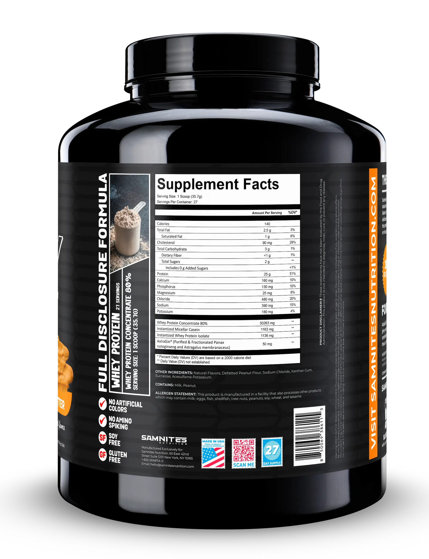 Peanut Butter Whey Protein Blend