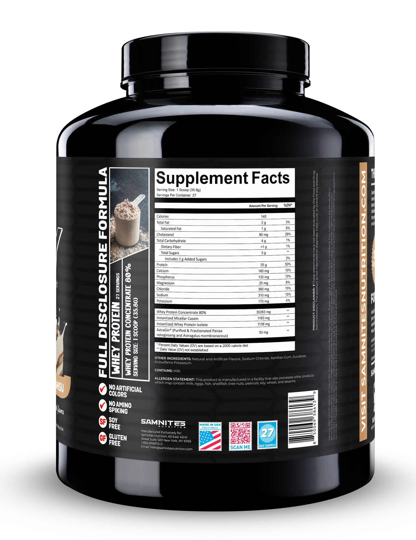 Tiramisu Whey Protein Blend