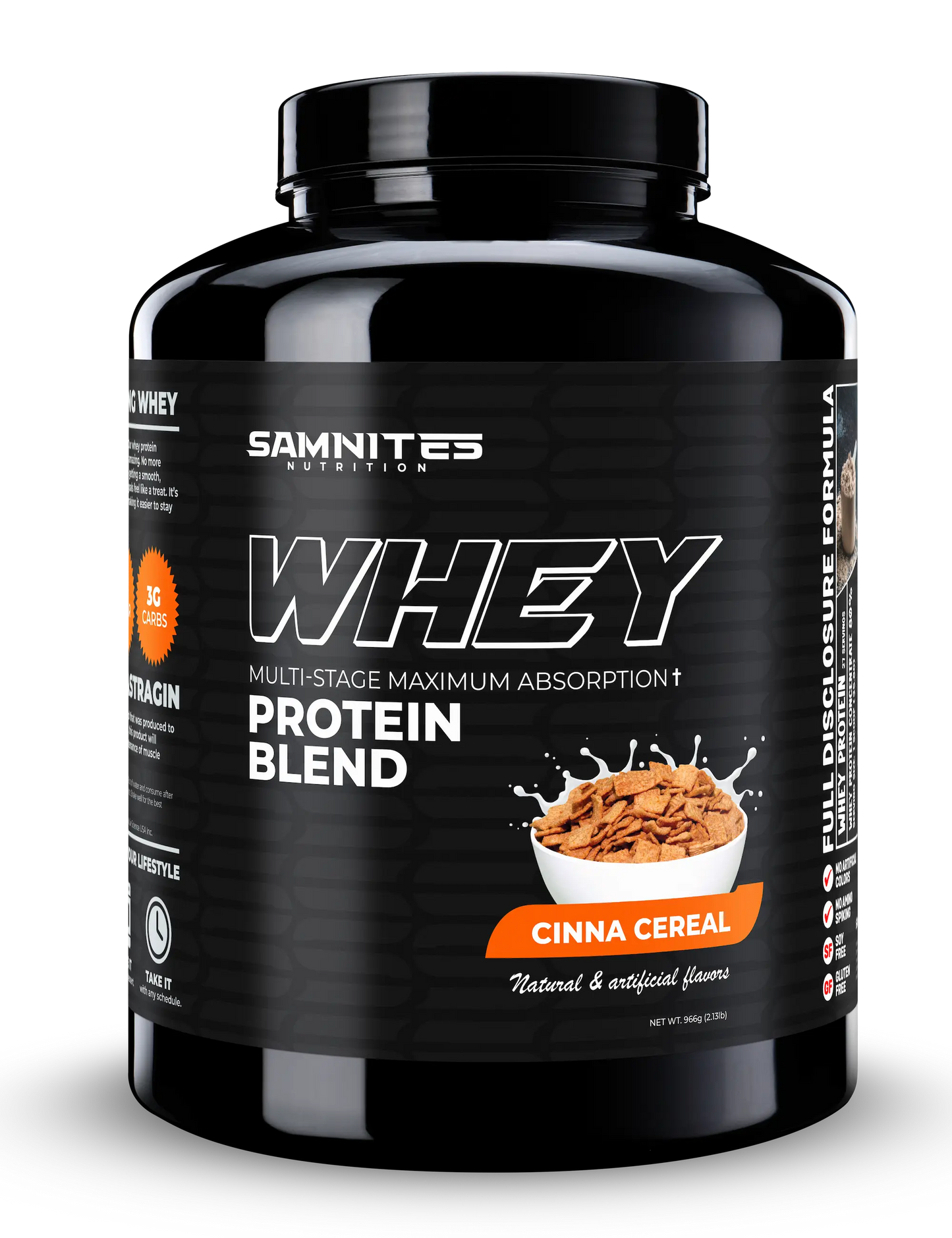 Cinna Cereal Whey Protein Blend