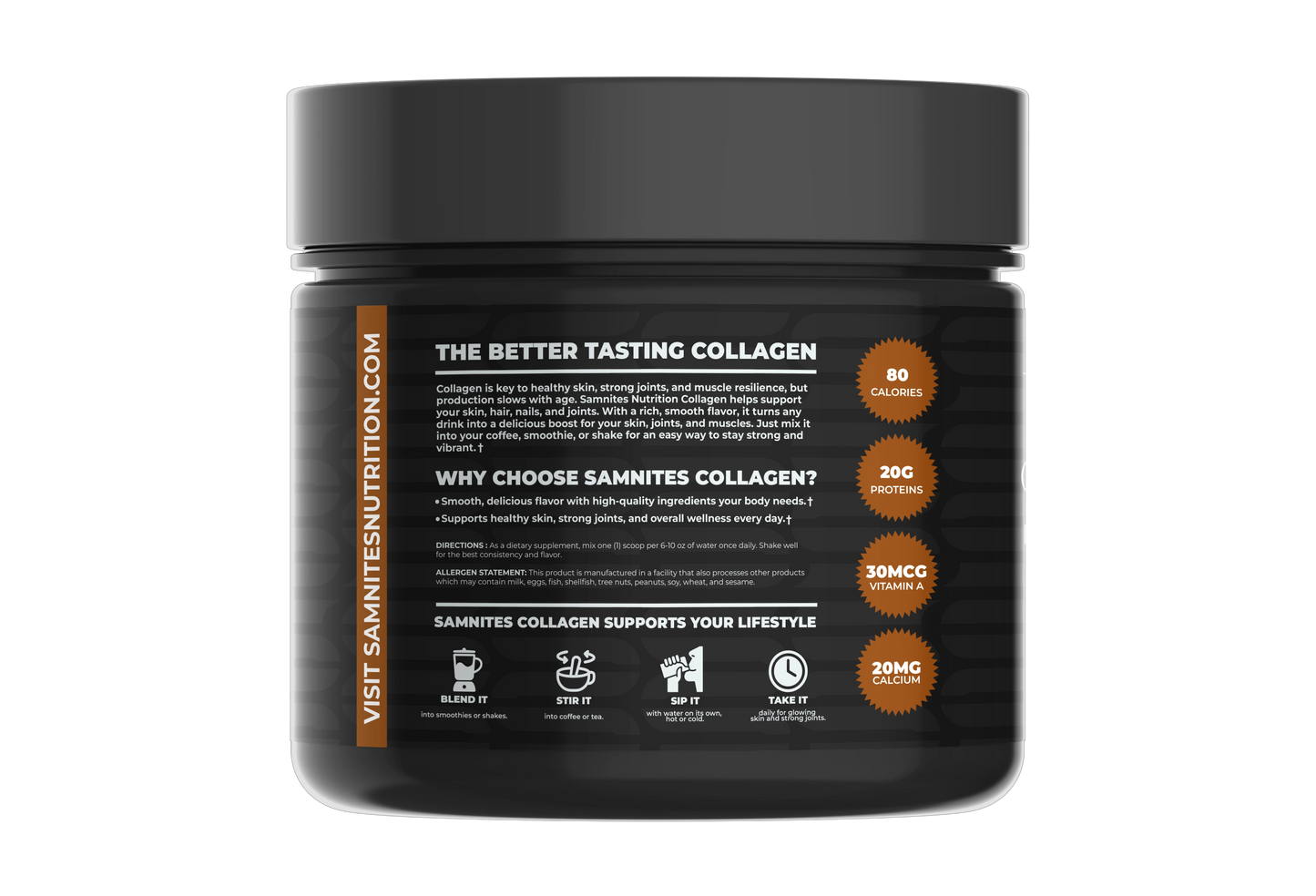 Cinnamon Roll Collagen Powder