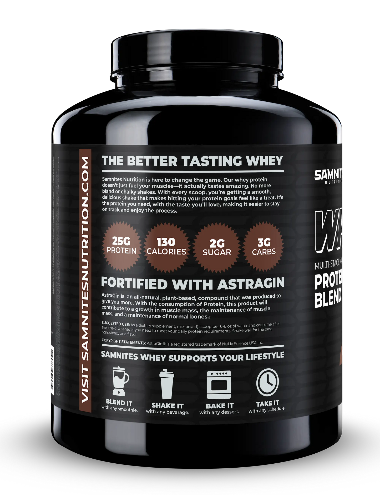 Dutch Chocolate Whey Protein Blend