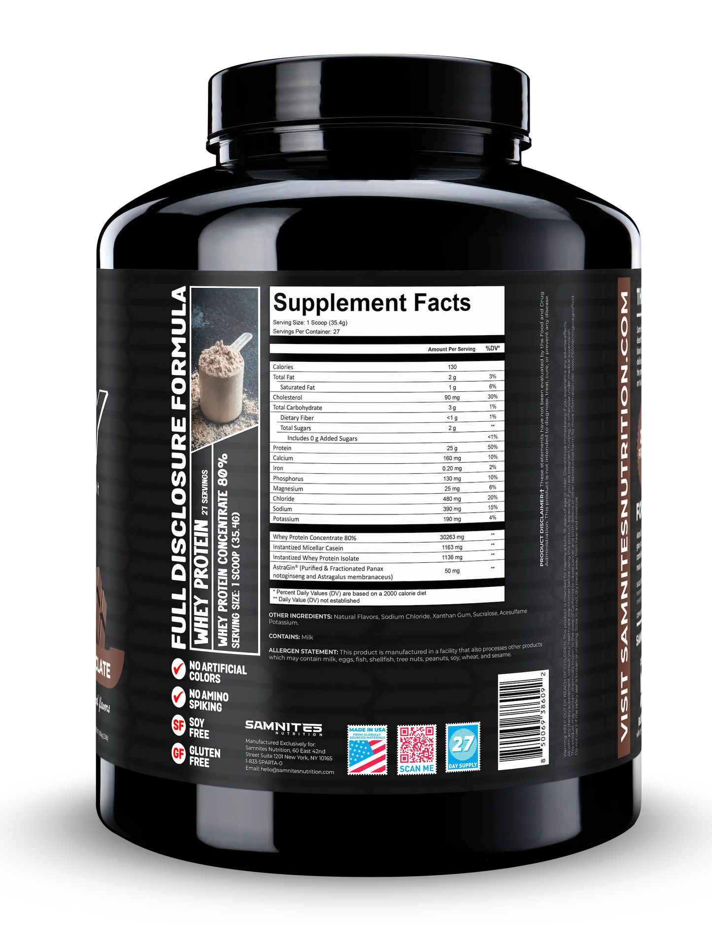 Dutch Chocolate Whey Protein Blend