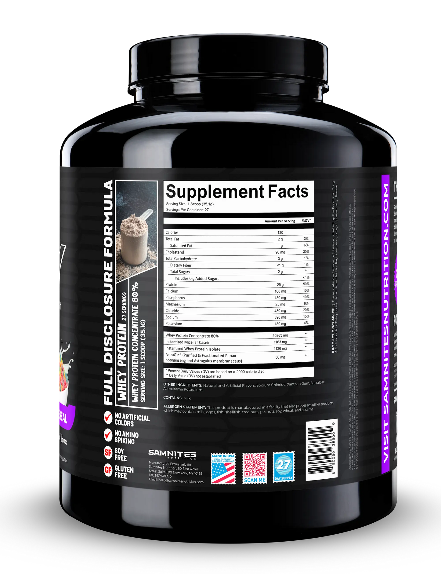 Fruity Cereal Whey Protein Blend