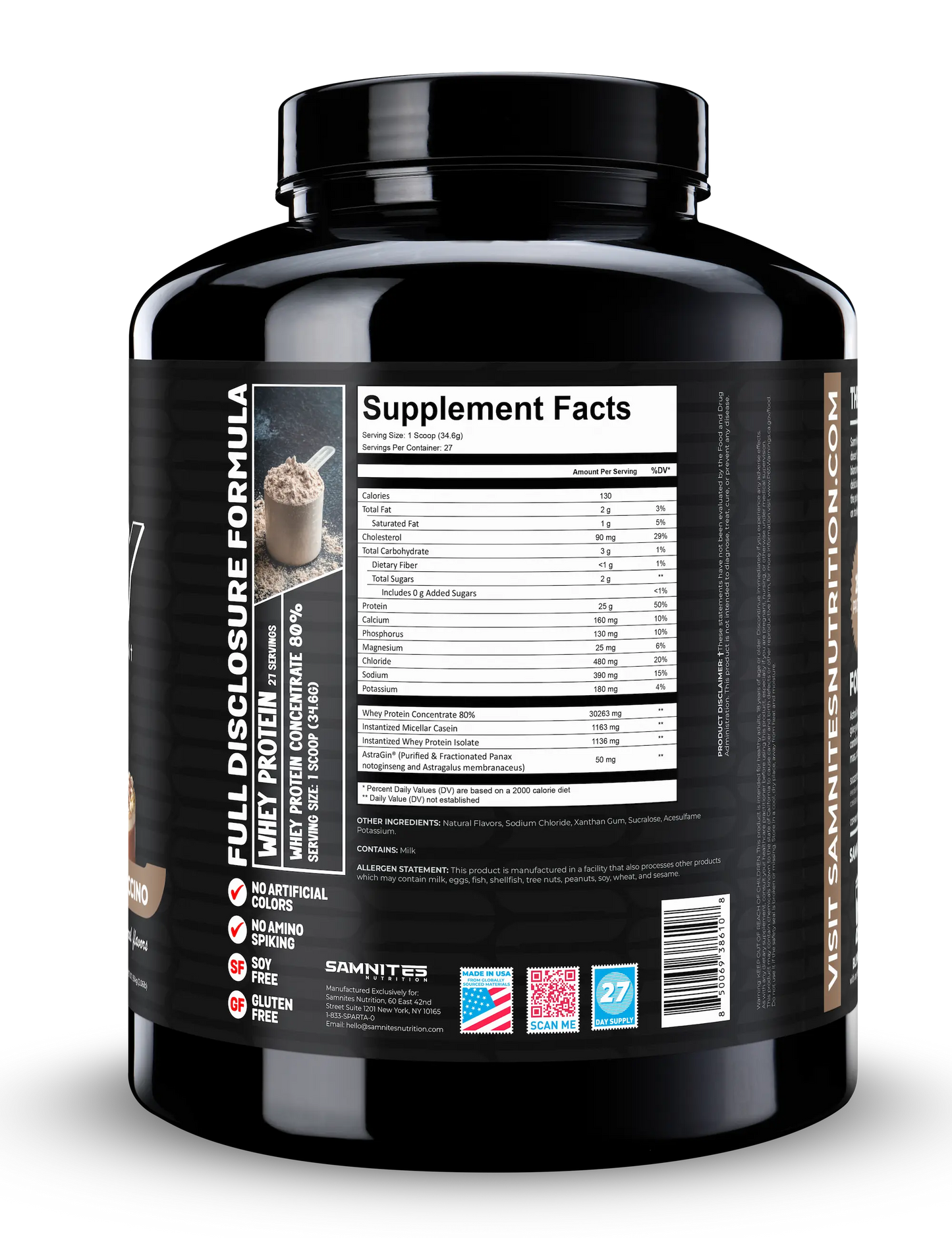 Mocha Cappuccino Whey Protein Blend